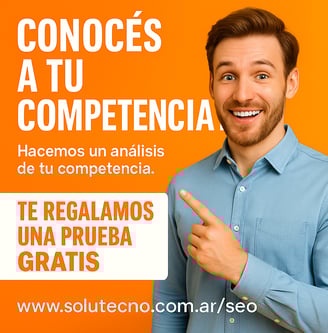 🔍 ¿Conocés a tu competencia? En Solutecno te ayudamos a descubrir qué están haciendo tus competidor