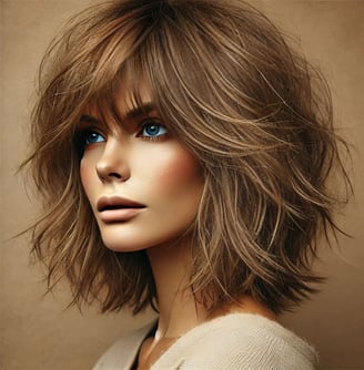 corte Shaggy Hair