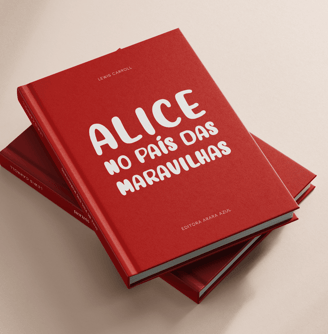Alice no País das Maravilhas- Diagramação do Livro