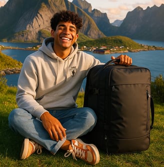 Mochila para viajes - Mochila para cabina - Mochila de mano