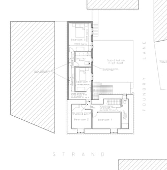 Conservation area commercial unit proposed first floor plan