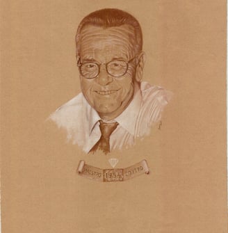 Don Andres Gonzalez Sobrino, fundador en 1954 de Sobrino joyeros en Zamora.