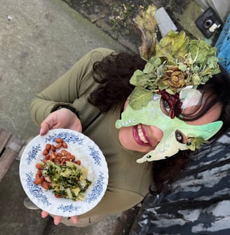 basmati cabbage face mask