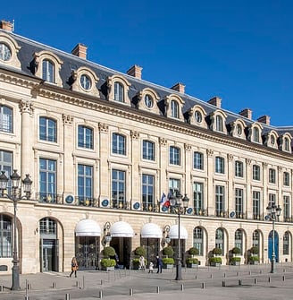 Fachada do Hotel The Ritz em Paris