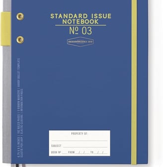 Notebook/journal and planner