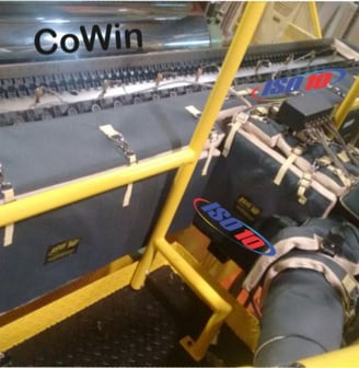 Isolação térmica removível para extrusoras