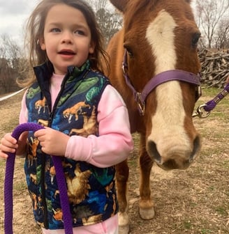 Health Vibes - Children can benefit greatly by therapy horses