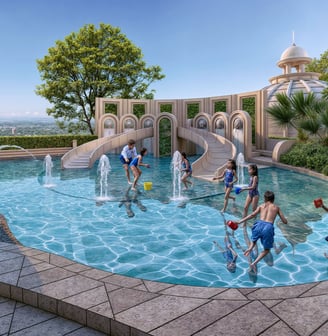 The Bliss Condominium kids pool