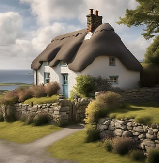 Welsh cottage by the sea