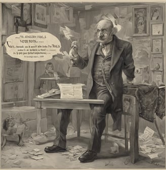 a man in a suit and tie is holding a paper airplane