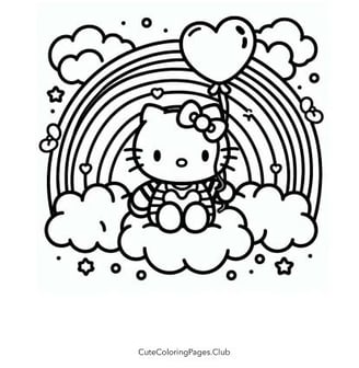 hello-kitty-coloring-sheet-floating-on-clouds