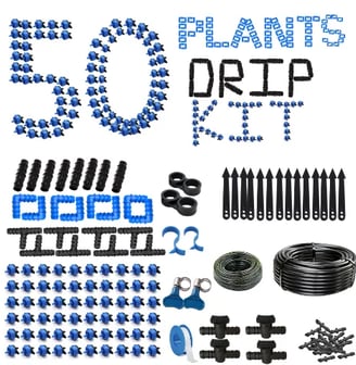 irrigator drip irrigation kit for 50 plants
