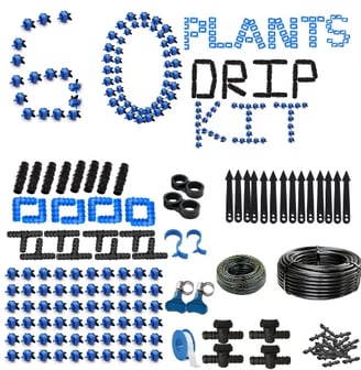 irrigator drip irrigation kit for 60 plants