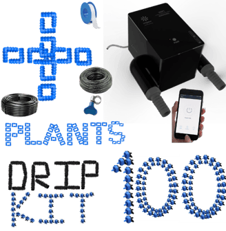 irrigator wifi garden timer with free drip kit for 30-150 plants