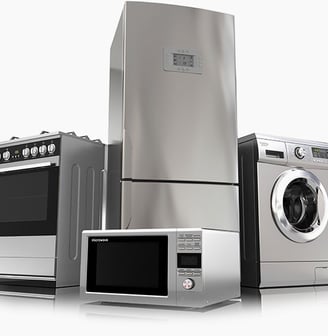 a refrigerator freezer with a microwave and a microwave