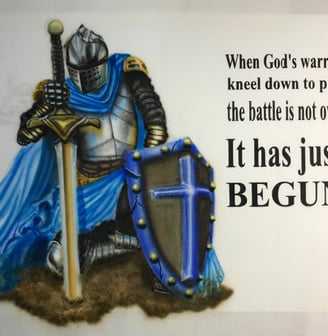 God's Warriors knight whole armour of god