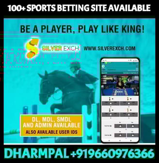 ONLINE CRICKET BETTING ID AVAILABLE DL MDL SMDL MASTER ID SUPER MASTER ID ADMIN ID AVAILABLE