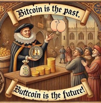 ButtcoinOfficial.com, Buttcoin, $BUTT, Memecoin, Solana