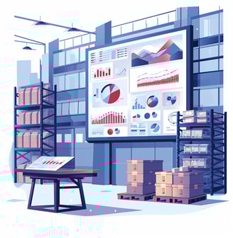 AI powered inventory data visualization