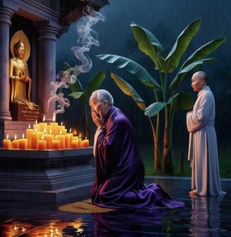 Minh Tông Viếng Đền Thờ Trần Quốc Chẩn
