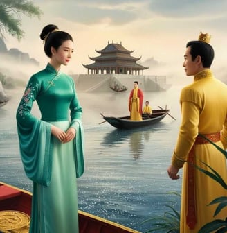Nguyệt Ảnh Gặp Vua Trần Anh Tông