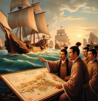 trần hưng đạo và hai vua nhà trần bàn chiến lược trận bạch đằng