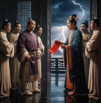 Trần Quốc Chẩn Đối Chất Với Trần Minh Tông
