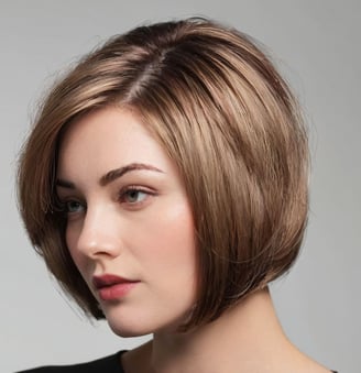 corte Bob Clássico Modernizado