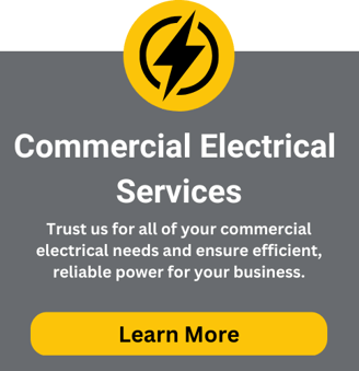 Commercial electrical services in Maryland.  Lighting, backup power, service upgrades, code