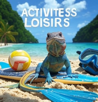 Voyage France GUadeloupe LAIzard actif