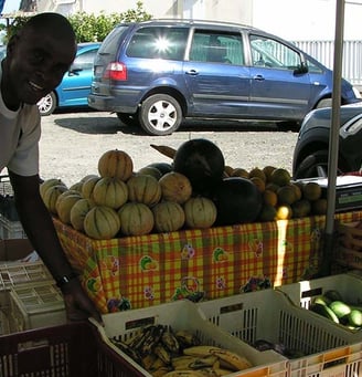 Voyage France Guadeloupe Fruits et légumes 