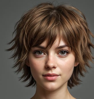 corte Shaggy Hair
