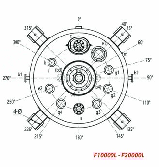 glass lined chemical reactor / vessel / storage tanks