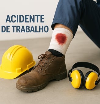 Imagem acidente de trabalho