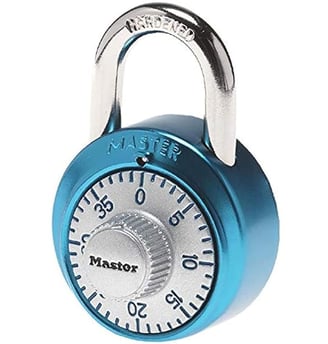 a padlocked