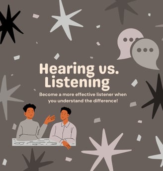 video title for hearing vs. listening