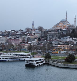 Suleymaniye Mosque in Istanbul, Turkey
