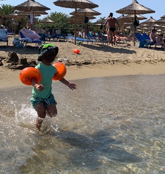 Kreta Vai Beach baden