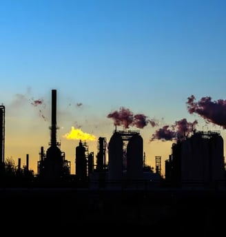 Refinery Parts and Piping 