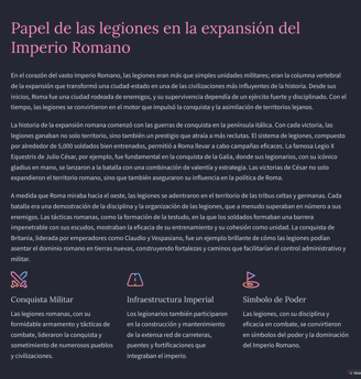 LEGIONES EN LA EXPANSION ROMANA