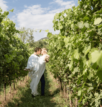 Host your dream wedding at our vineyards and make it a lasting memory