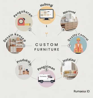 Proses Pemesanan Furniture | Rumaesa ID