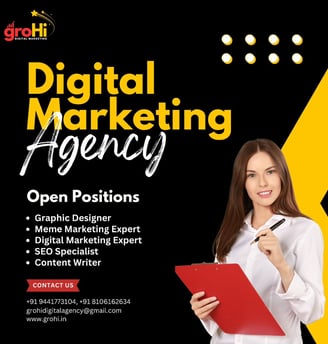 groHi's Job Openings Poster