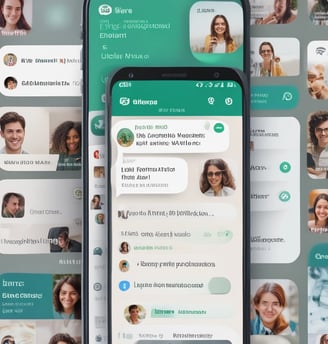 A web browser window displaying a website homepage with text promoting easy marketplace creation using Airtable without coding. The design includes a dark background, bright accent colors, and a gradient border. There is a navigation menu with options like Product, Use Cases, Explore, and others. A call-to-action button labeled 'Start for free' is featured prominently.