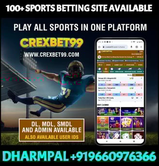 ONLINE CRICKET BETTING ID AVAILABLE DL MDL SMDL MASTER ID SUPER MASTER ID ADMIN ID AVAILABLE