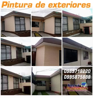 Pintura de Casas ,Departamentos, en Quito
