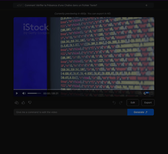 InVideo: Enter text to generate a video tailored to your needs, with AI-powered text analysis.