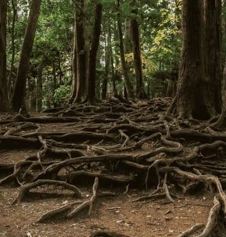Aokigahara forest, featured on MyTripJunction.com travel blog.