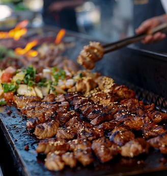 freshly prepared food