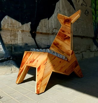 UNIQUE HAND MADE RECYCLE CHAIR SOLVING RECYCLE PROBLEMS BY WWW.EGLEDESIGN.NET